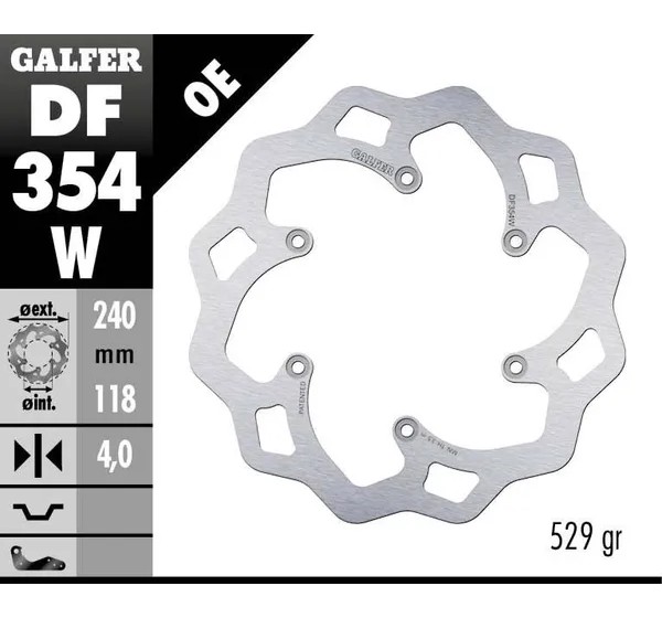 GALFER Bremsscheiben - Detailansicht