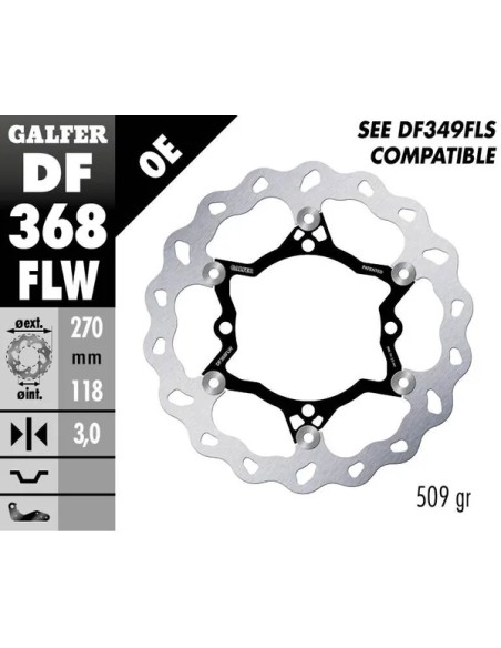 GALFER Bremsscheiben - Detailansicht