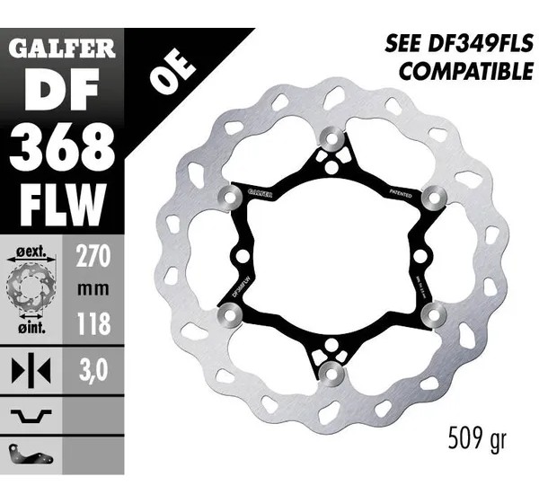 GALFER Bremsscheiben - Detailansicht