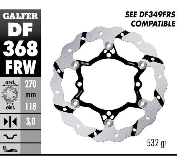 GALFER Bremsscheiben - Detailansicht