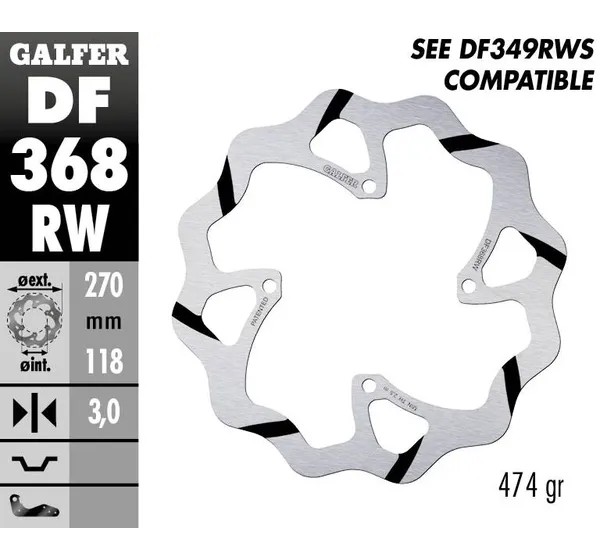 GALFER Bremsscheiben - Detailansicht