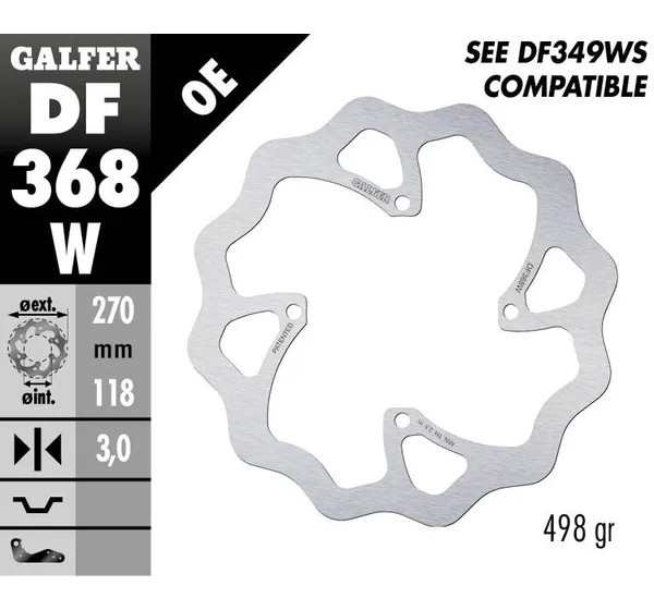 GALFER Bremsscheiben - Detailansicht