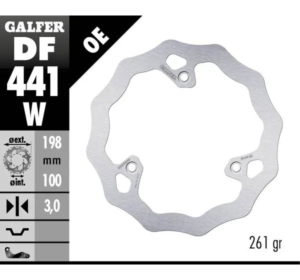 GALFER Bremsscheiben - Detailansicht