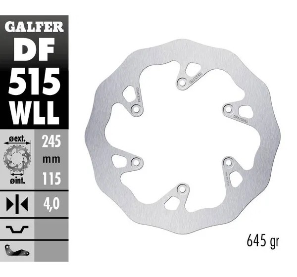 GALFER Bremsscheiben - Detailansicht