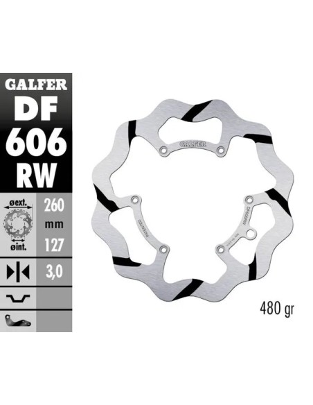GALFER Bremsscheiben - Detailansicht
