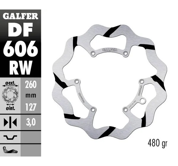 GALFER Bremsscheiben - Detailansicht