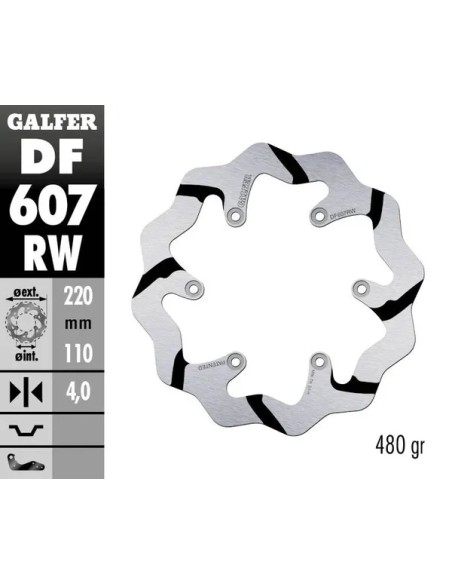 GALFER Bremsscheiben - Detailansicht