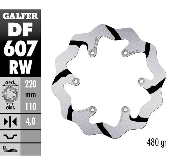 GALFER Bremsscheiben - Detailansicht