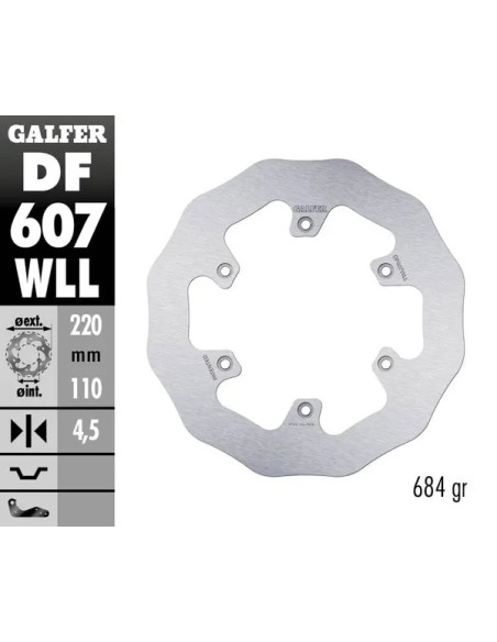 GALFER Bremsscheiben - Detailansicht