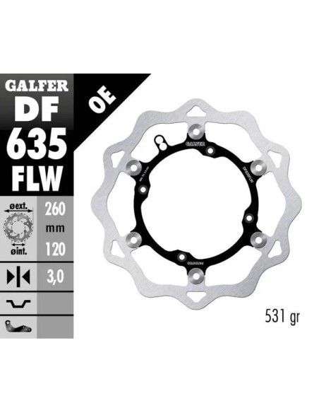 GALFER Bremsscheiben - Detailansicht