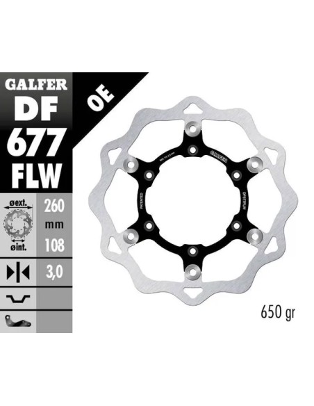 GALFER Bremsscheiben - Detailansicht