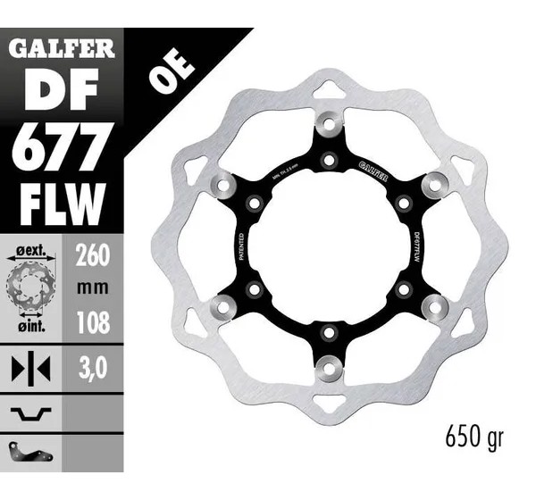 GALFER Bremsscheiben - Detailansicht