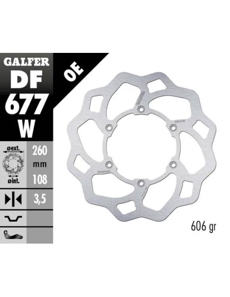 GALFER Bremsscheiben - Detailansicht