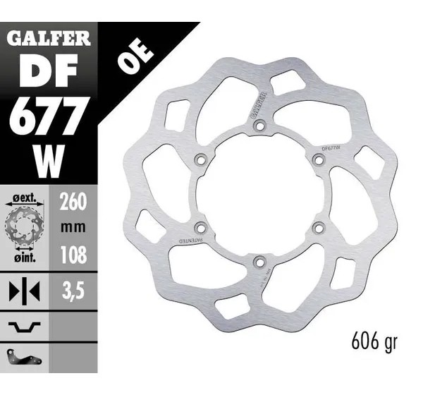 GALFER Bremsscheiben - Detailansicht