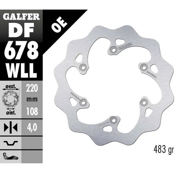 GALFER Bremsscheiben - Detailansicht