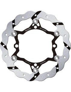 Bremsscheibe schwimmend Wave, genutet