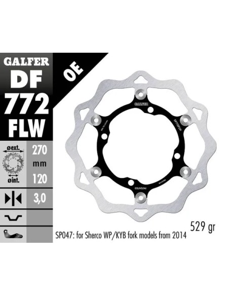 GALFER Bremsscheiben - Detailansicht