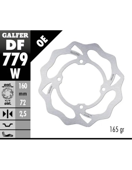 GALFER Bremsscheiben - Detailansicht