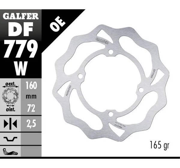 GALFER Bremsscheiben - Detailansicht