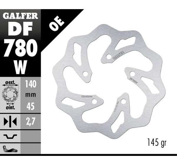 GALFER Bremsscheiben - Detailansicht