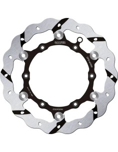 Bremsscheibe schwimmend Wave, genutet