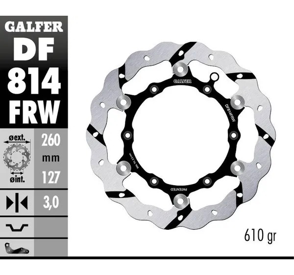 GALFER Bremsscheiben - Detailansicht