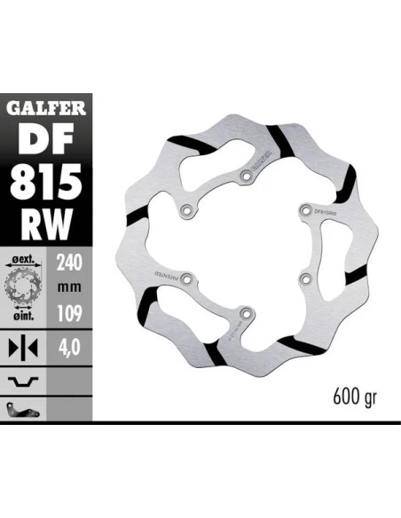 GALFER Bremsscheiben - Detailansicht