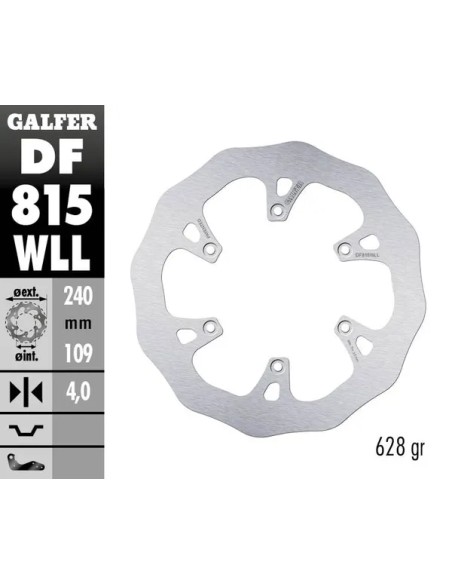GALFER Bremsscheiben - Detailansicht