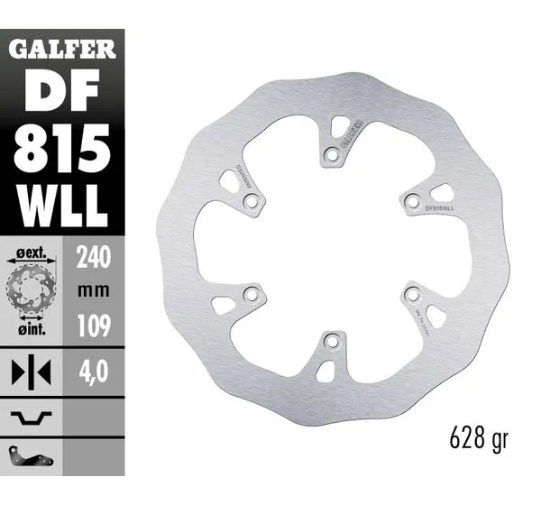 GALFER Bremsscheiben - Detailansicht