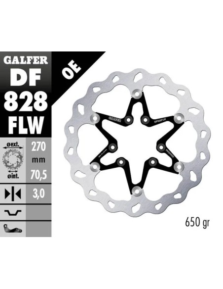 GALFER Bremsscheiben - Detailansicht