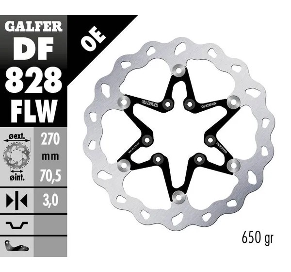 GALFER Bremsscheiben - Detailansicht