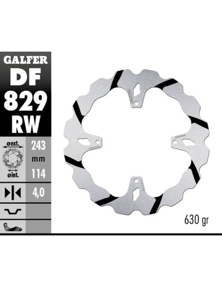 GALFER Bremsscheiben - Detailansicht