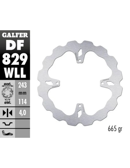 GALFER Bremsscheiben - Detailansicht