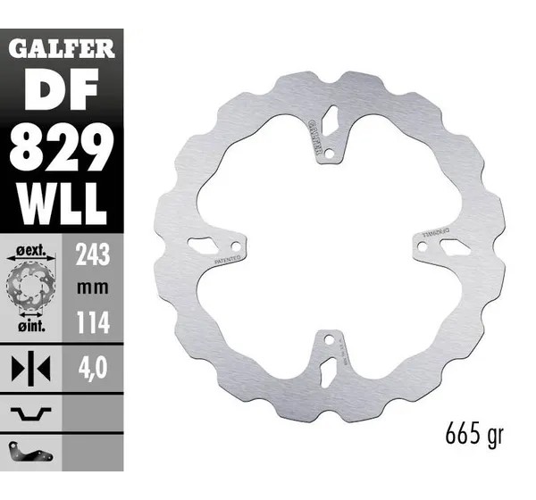 GALFER Bremsscheiben - Detailansicht