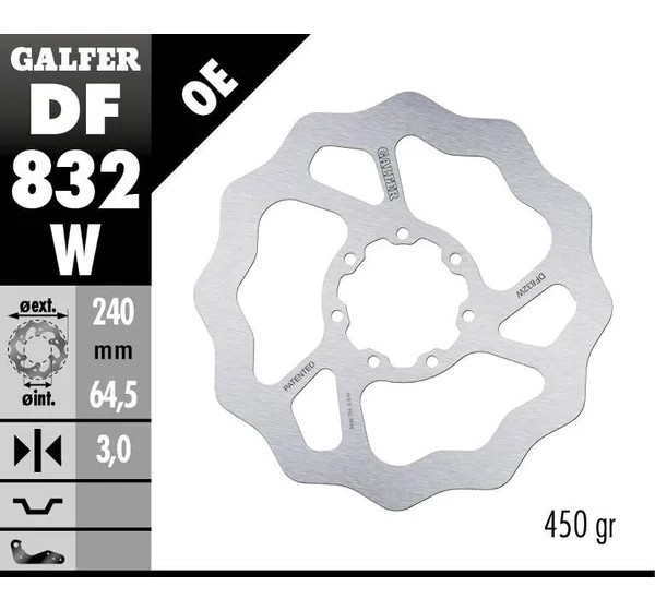 GALFER Bremsscheiben - Detailansicht