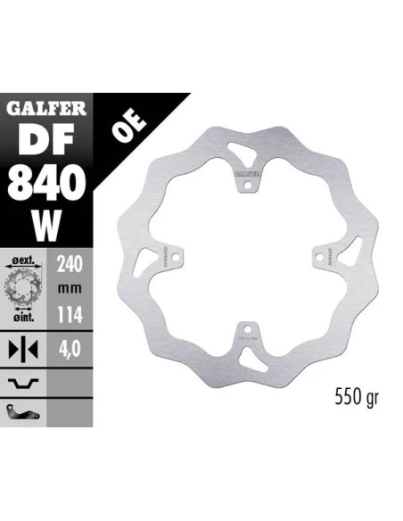 GALFER Bremsscheiben - Detailansicht