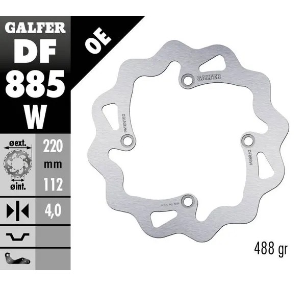 GALFER Bremsscheiben - Detailansicht