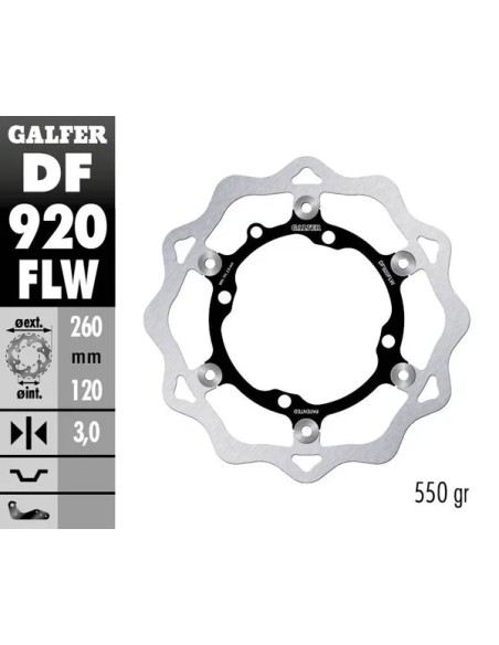 GALFER Bremsscheiben - Detailansicht