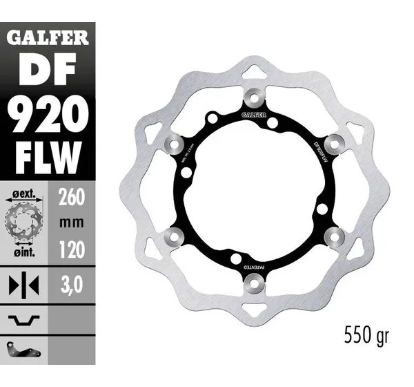GALFER Bremsscheiben - Detailansicht