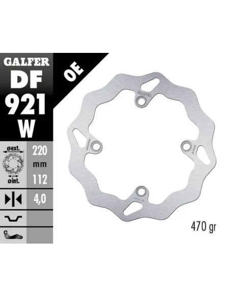 GALFER Bremsscheiben - Detailansicht