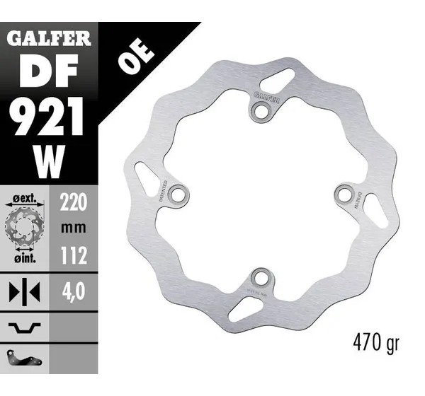 GALFER Bremsscheiben - Detailansicht