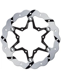 Bremsscheibe schwimmend Wave, genutet