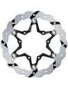 Bremsscheibe schwimmend Wave, genutet