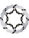 Bremsscheibe schwimmend Wave, genutet