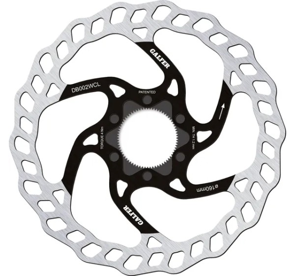 GALFER Bremsscheiben - DISC WAVE 160X1.8MM C-LOCK