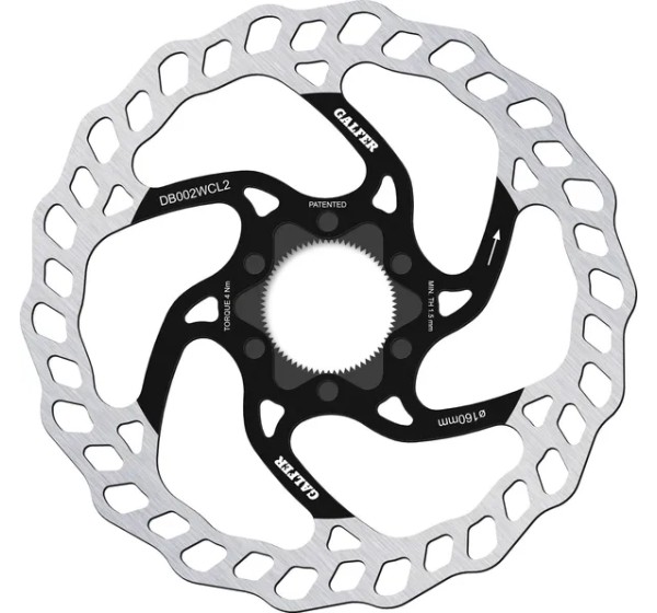 GALFER Bremsscheiben - DISC WAVE 160X2.0MM C-LOCK