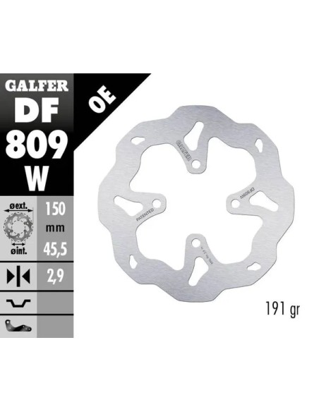 GALFER Bremsscheiben - Detailansicht