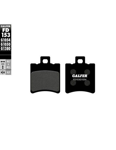 GALFER Bremsbeläge & Bremsbacken für MALAGUTI F10 50 1991-2010