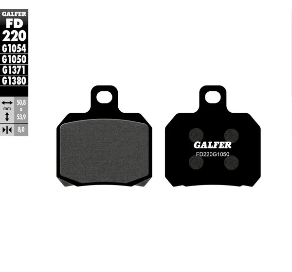 GALFER Bremsbeläge & Bremsbacken für DERBI SENDA 50 DRD R 2006-2015