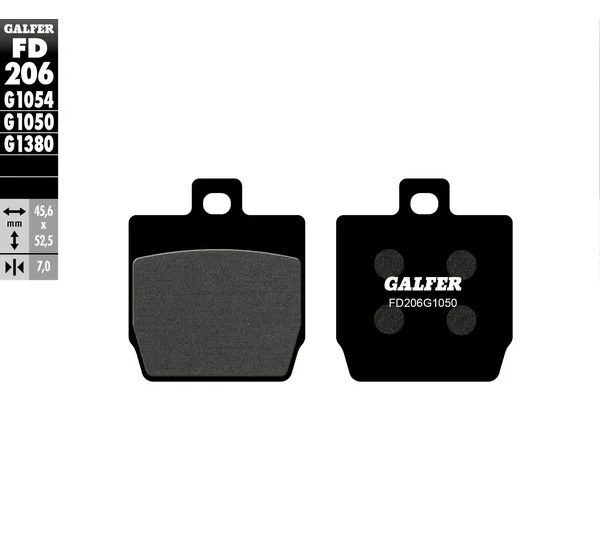 GALFER Bremsbeläge & Bremsbacken für MBK NITRO 50 1997-2001